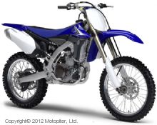 YAMAHA YZ 450 F 2010-2012