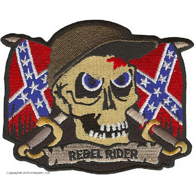 Нашивка Rebel rider - Мчащийся бунтарь