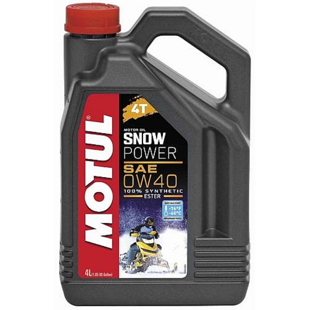 MOTUL Масло моторное MOTUL Snow Power 0W-40 4Т, 4 л. (105892)