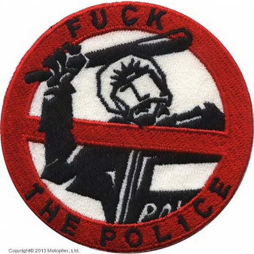 Нашивки  F.ck the police