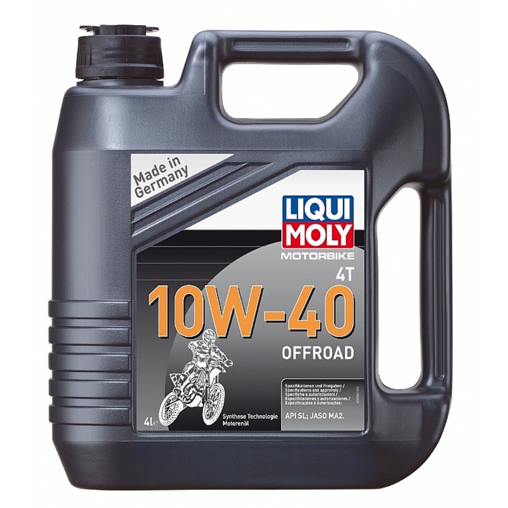 LIQUIMOLY Масло моторное LIQUIMOLY OFFROAD 10W-40 4Т, 4 л. (3056)