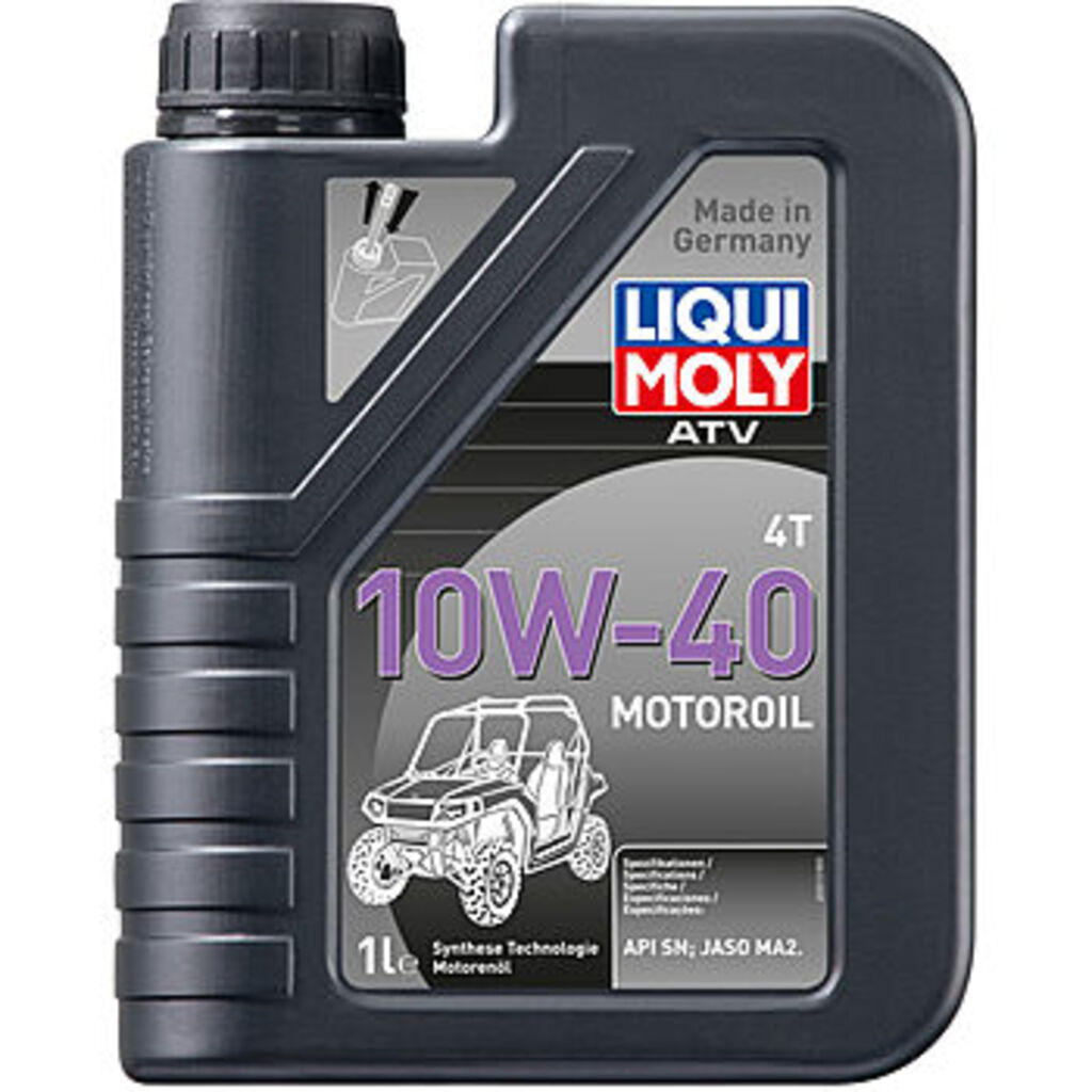 LIQUIMOLY Масло моторное LIQUIMOLY ATV 10W-40 4Т, 1 л. (7540)