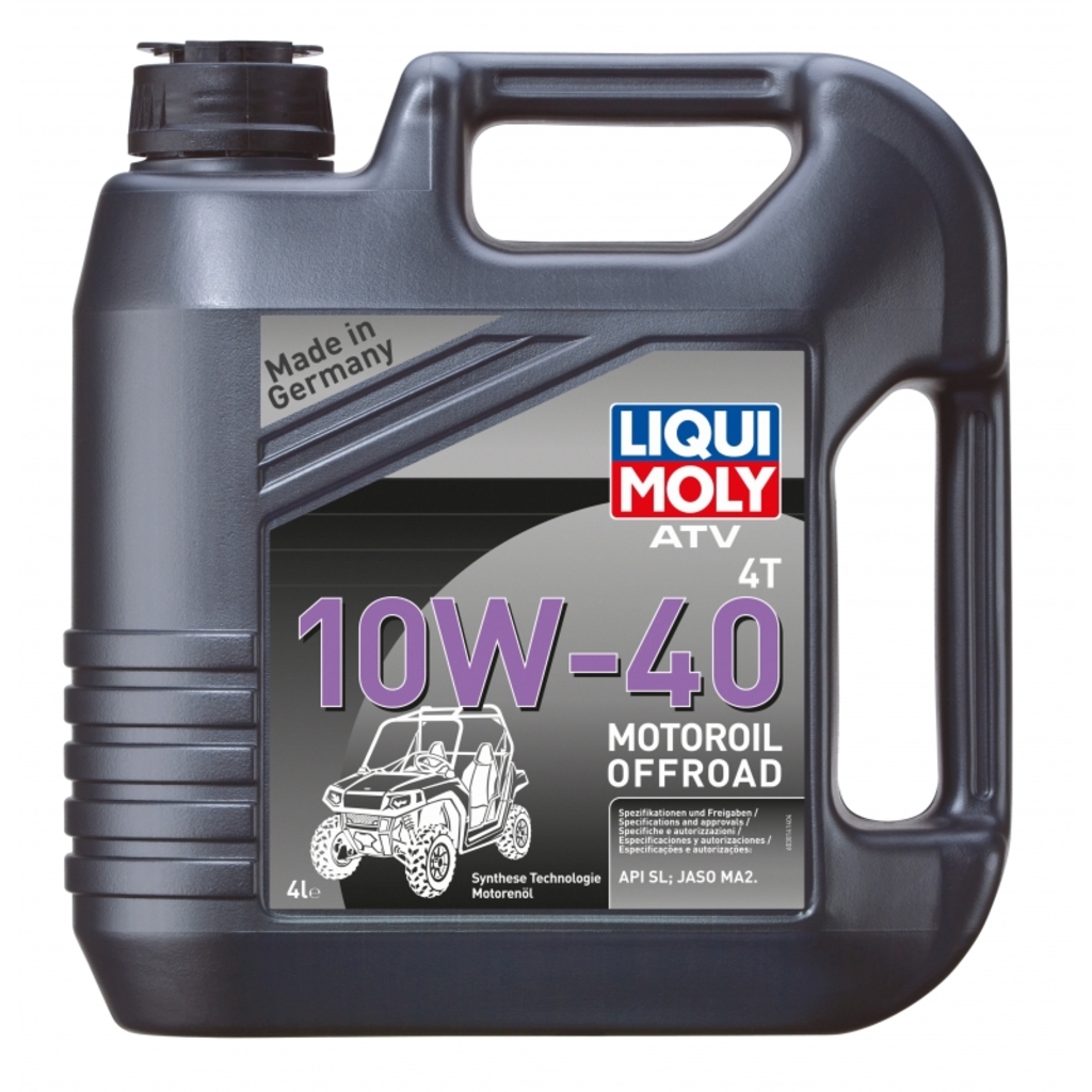 LIQUIMOLY Масло моторное LIQUIMOLY ATV 10W-40 4Т, 4 л. (7541/3014)