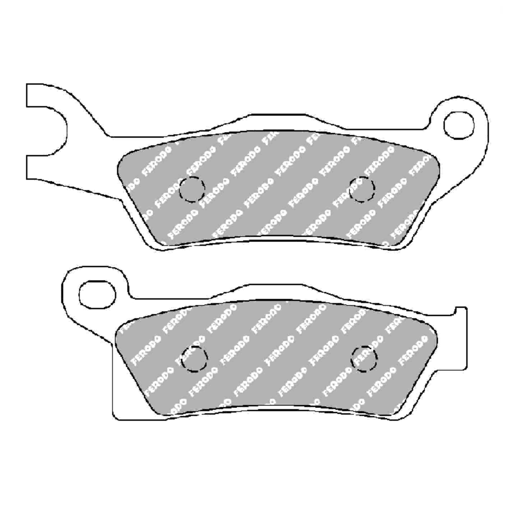 FERODO Тормозные колодки дисковые, FERODO(FDB2273SG)
