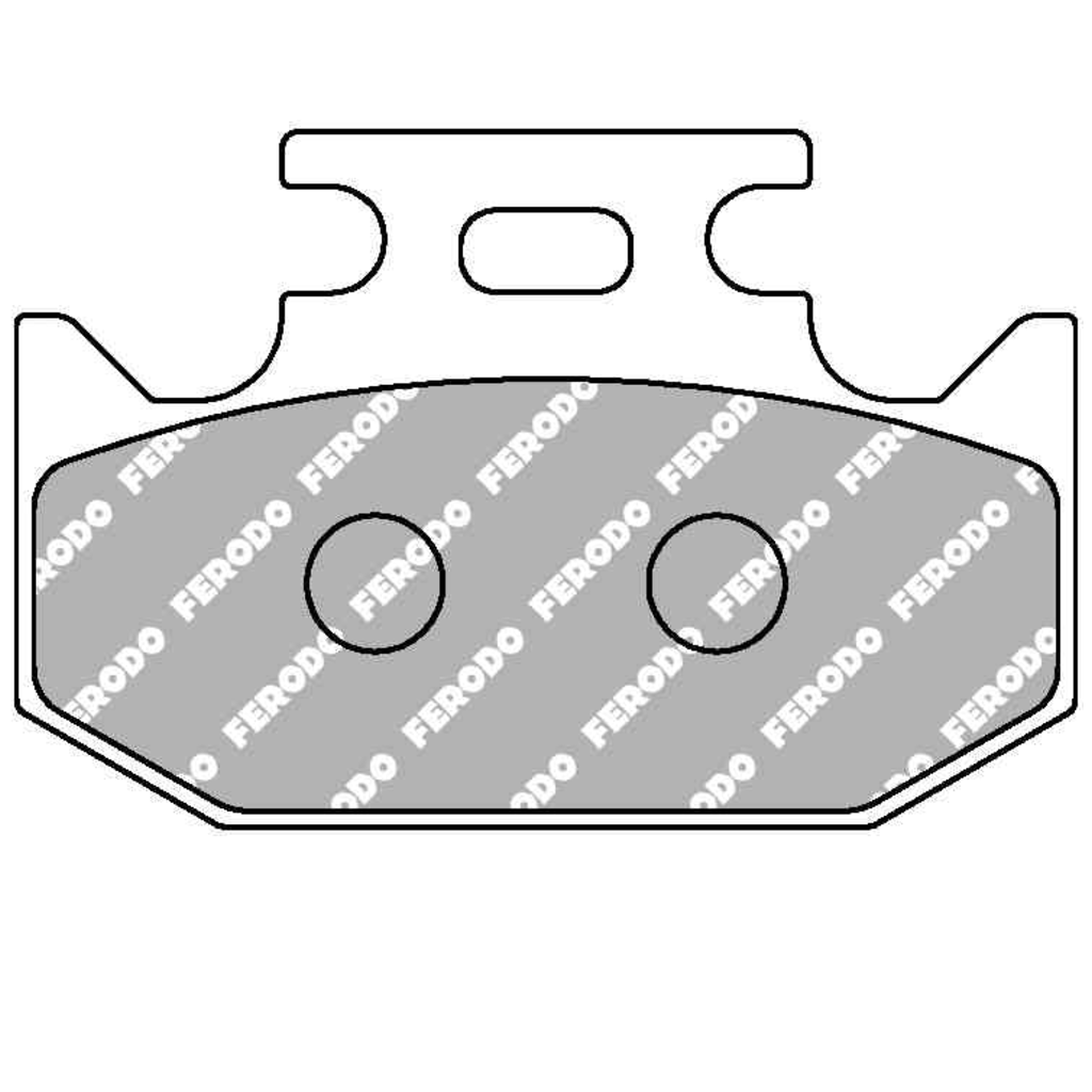 FERODO Тормозные колодки дисковые, FERODO(FDB659P)