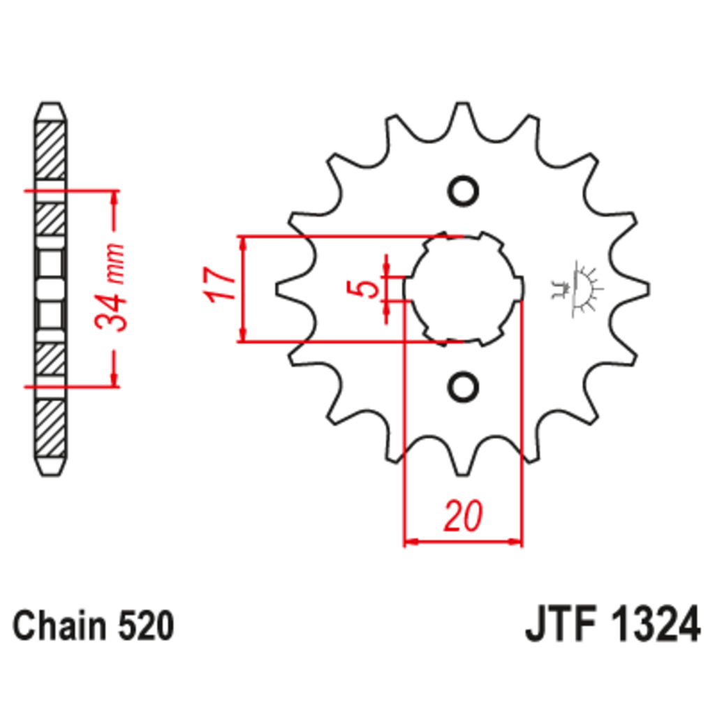JT Звезда ведущая , JT 1324.14