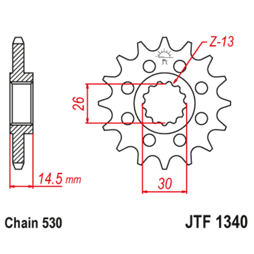 JT Звезда ведущая , JT 1340.18