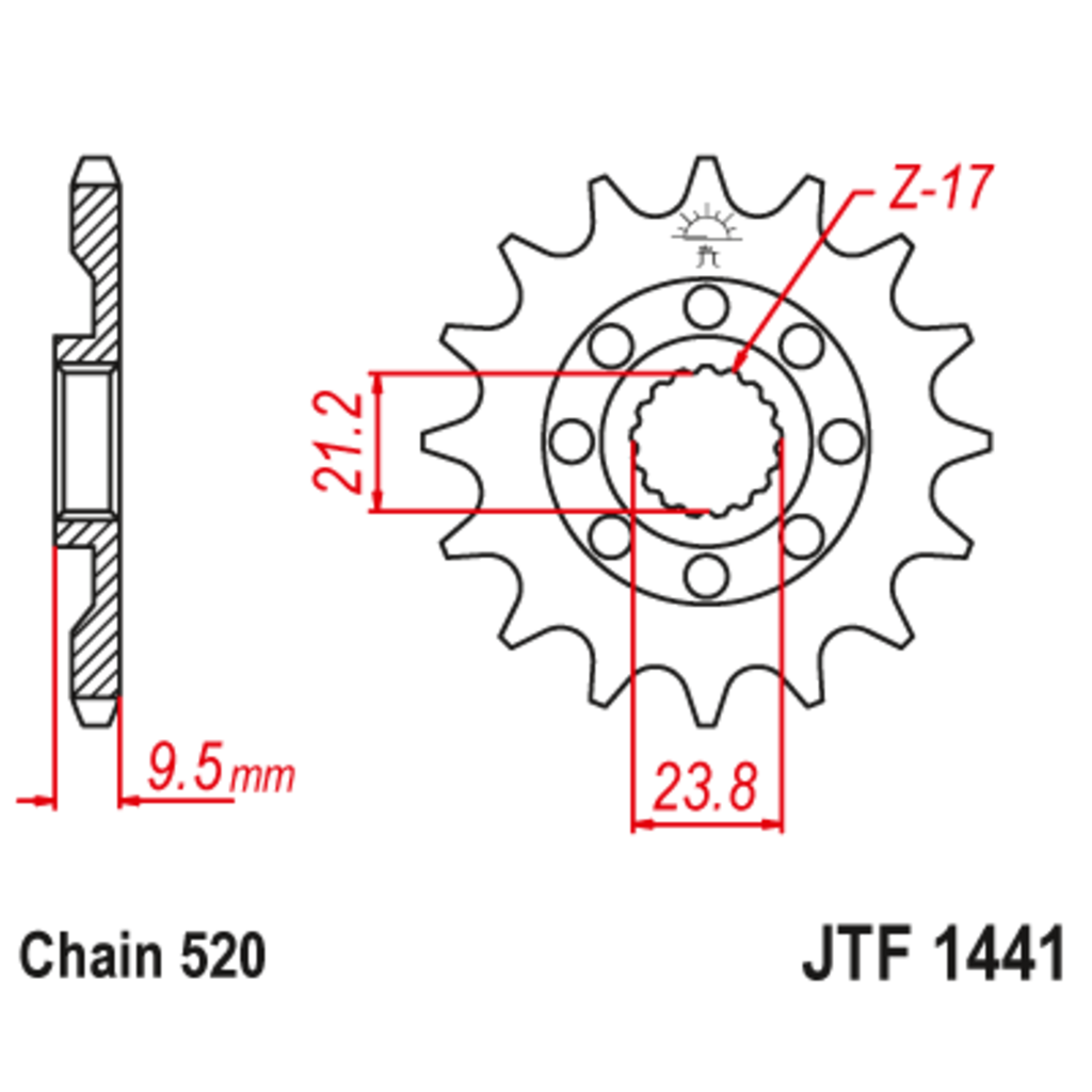 JT Звезда ведущая , JT 1441.15