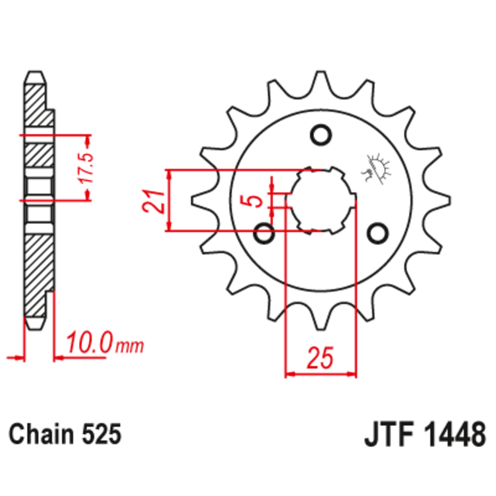 JT Звезда ведущая , JT 1448.14