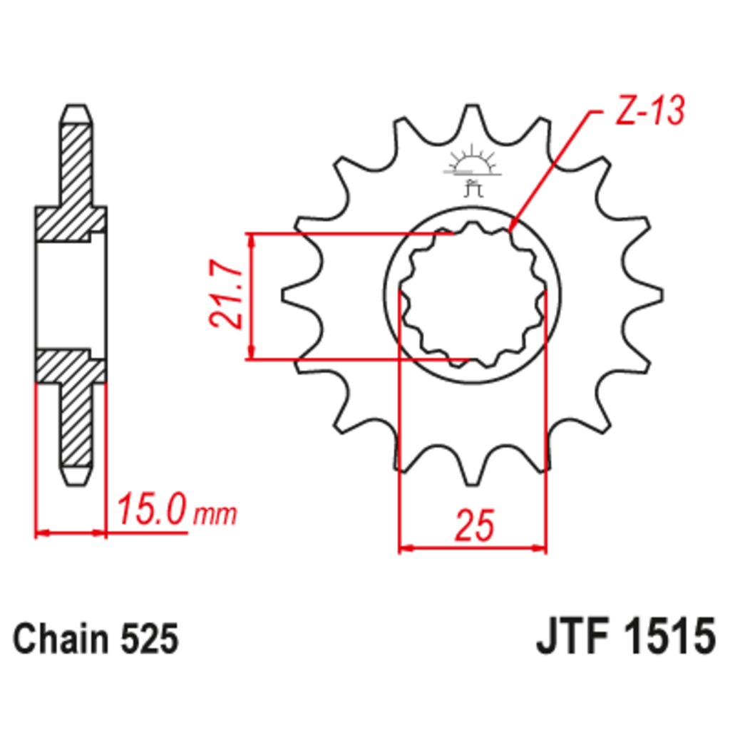 JT Звезда ведущая , JT 1515.14