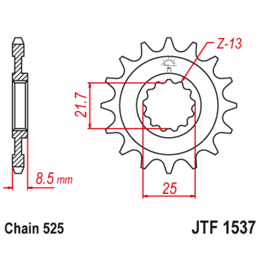 JT Звезда ведущая , JT 1537.18