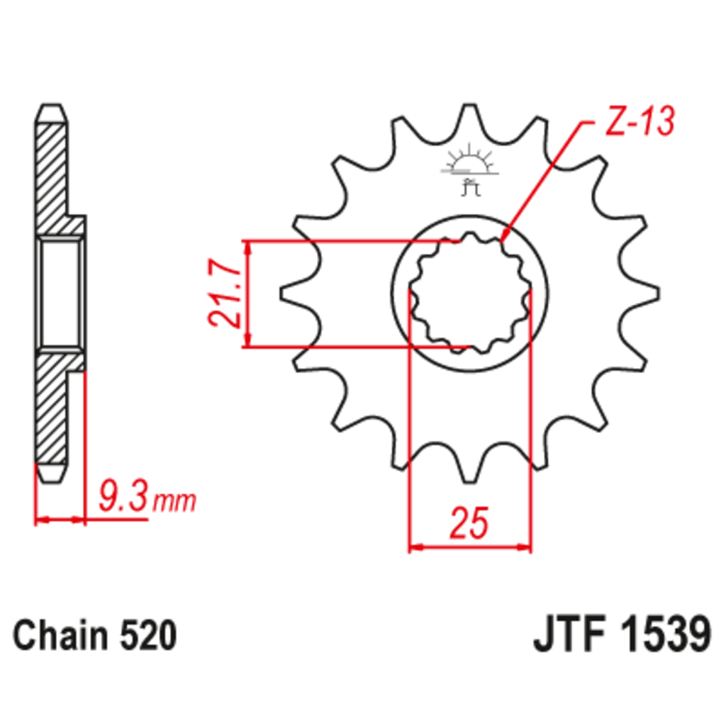 JT Звезда ведущая , JT 1539.15