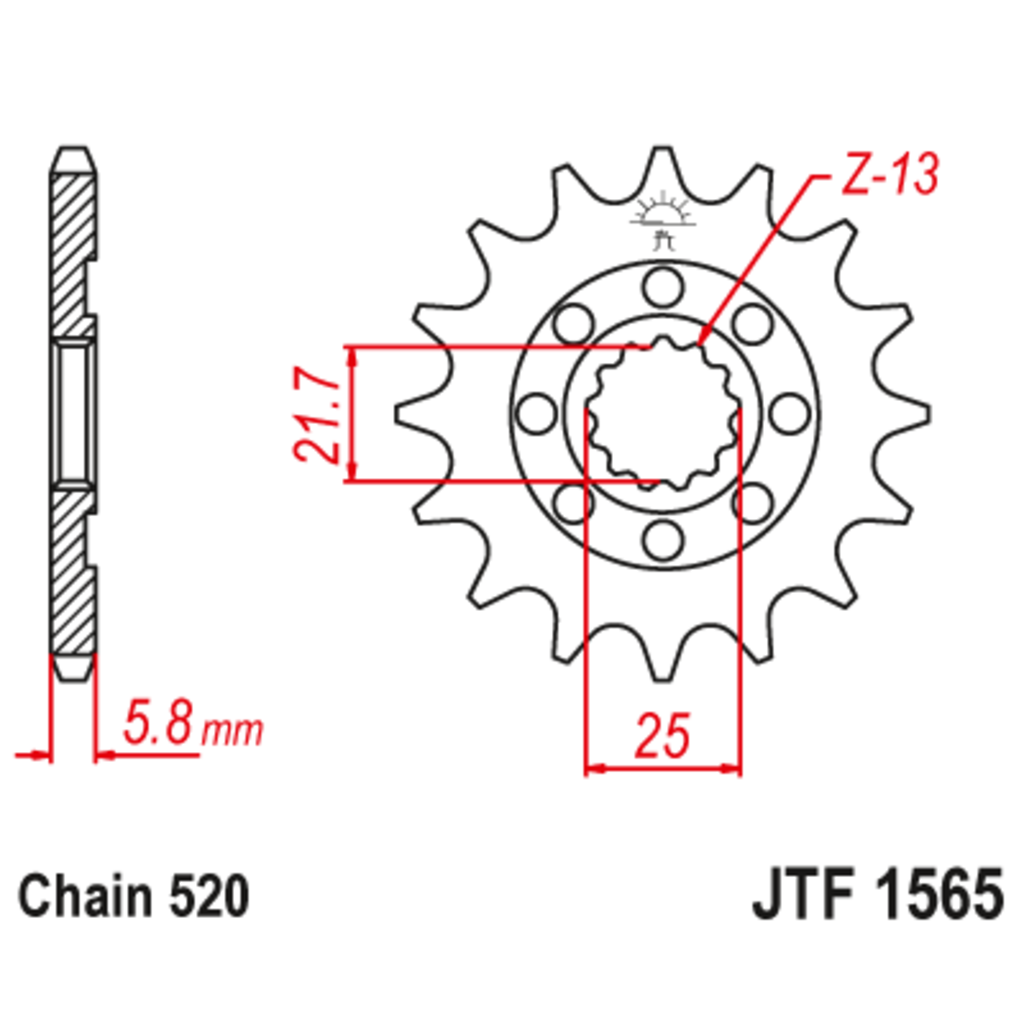 JT Звезда ведущая , JT 1565.12