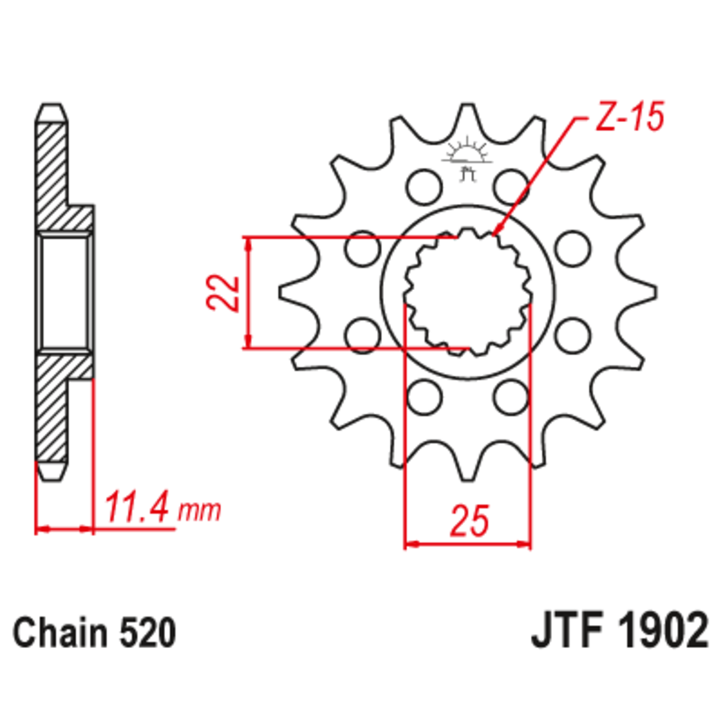 JT Звезда ведущая , JT 1902.16