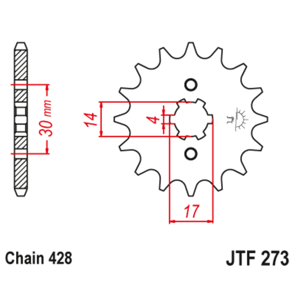 JT Звезда ведущая , JT 273.13