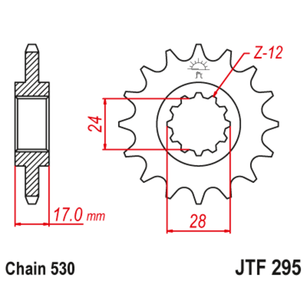 JT Звезда ведущая , JT 295.15