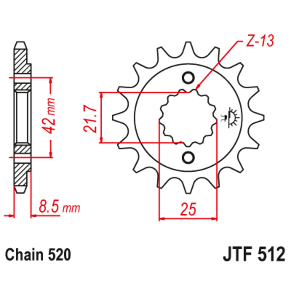 JT Звезда ведущая , JT 512.15