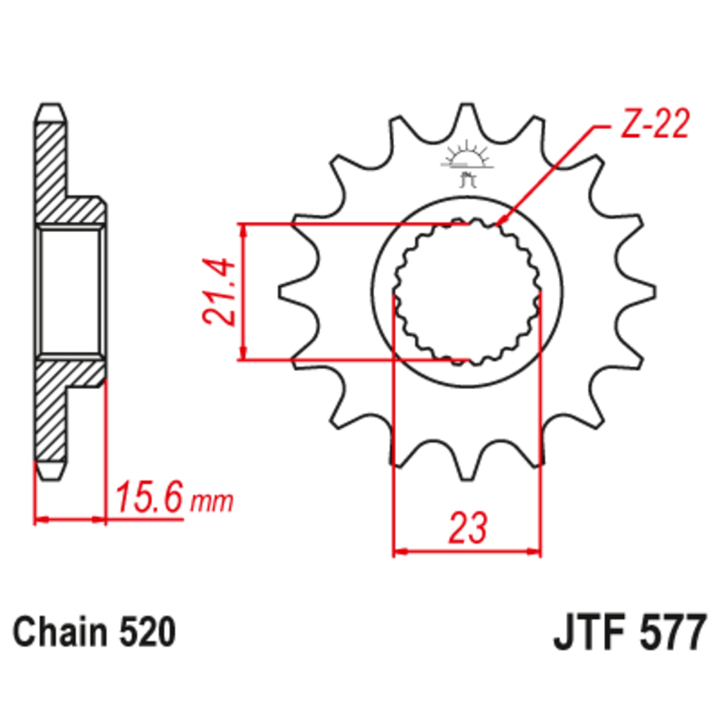 JT Звезда ведущая , JT 577.16