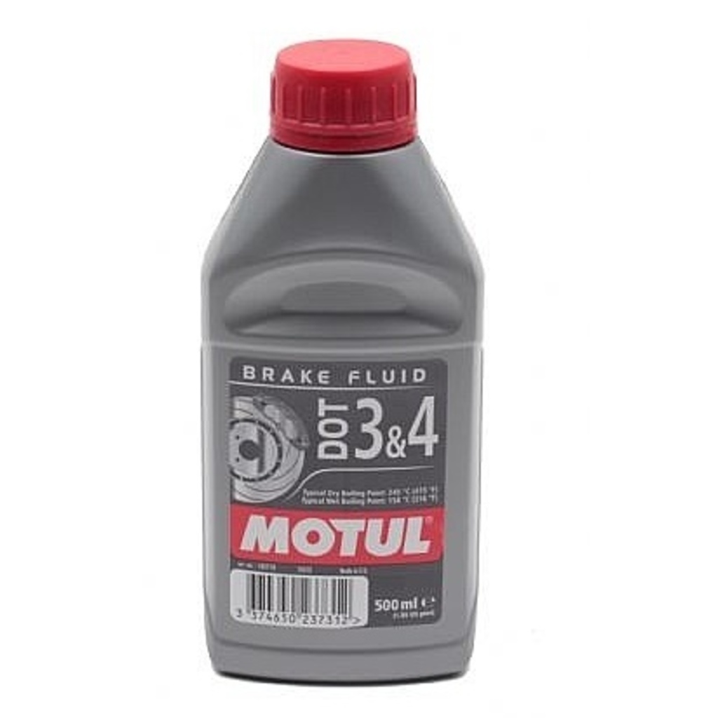 MOTUL Тормозная жидкость MOTUL Dot 3&4 Brake Fluid 0,5L