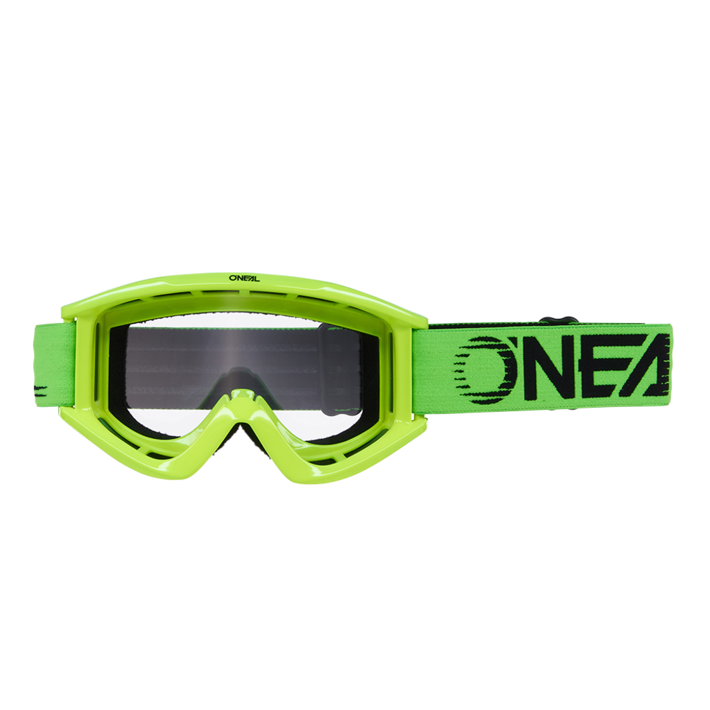 ONEAL Маска кроссовая ONEAL B-Zero V.22, зеленый, прозрачные линзы