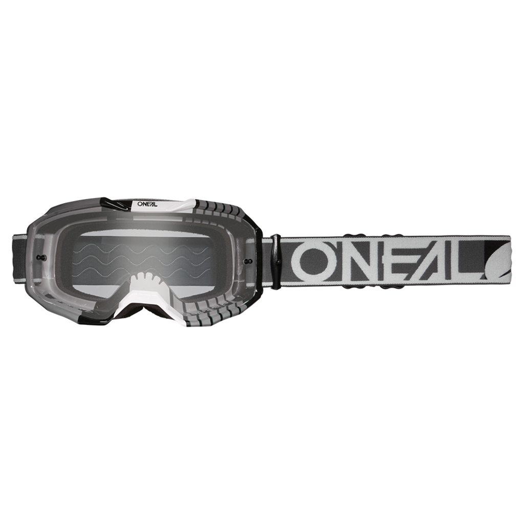 ONEAL Маска кроссовая ONEAL B-10 Duplex V.24, серый, прозрачные линзы