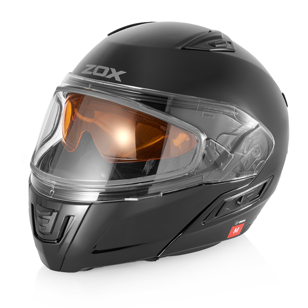 ZOX Шлем снегоходный ZOX Condor, двойное стекло, глянец