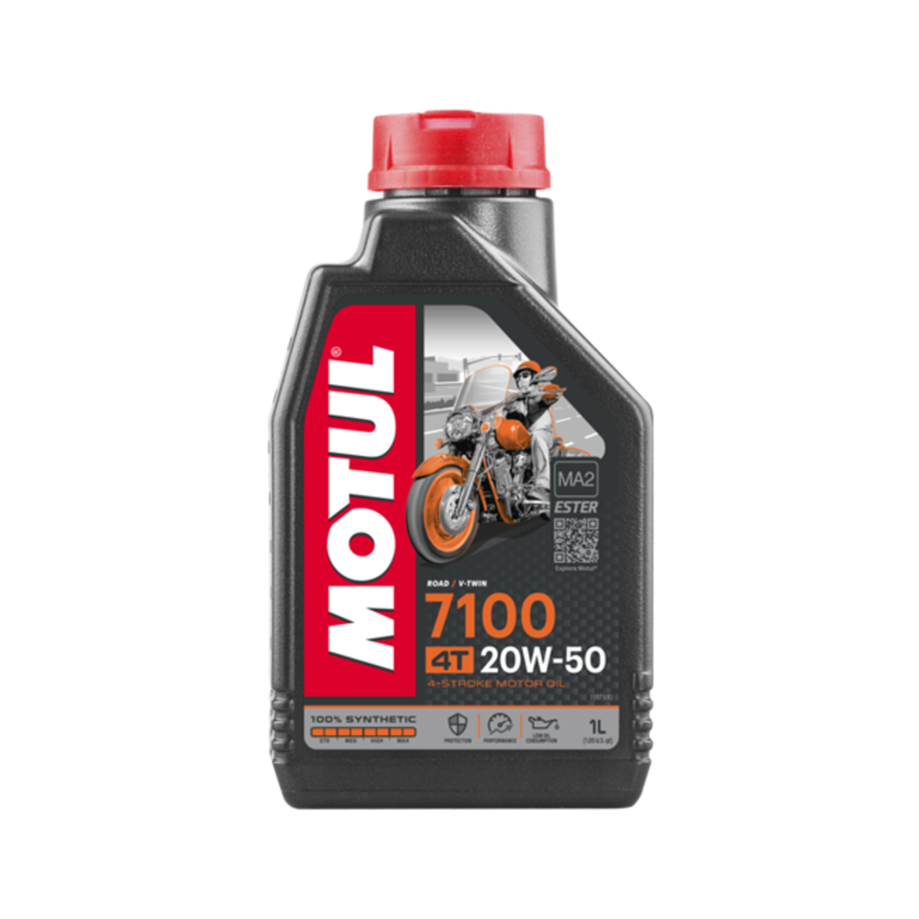 MOTUL Масло моторное MOTUL 7100 20W-50 4Т, 1 л. (104103/104217/112157)