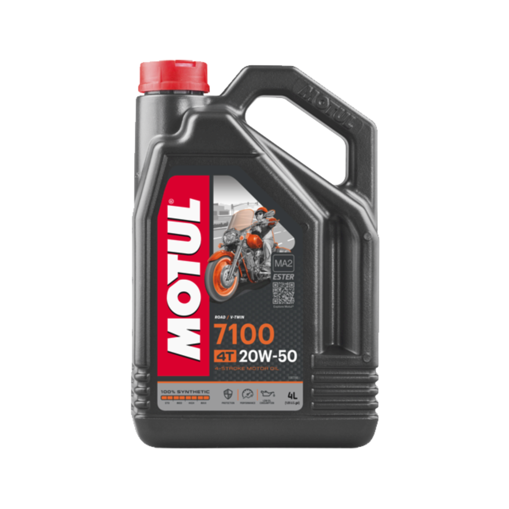 MOTUL Масло моторное MOTUL 7100 20W-50 4Т, 4 л. (104104/104219/112123)