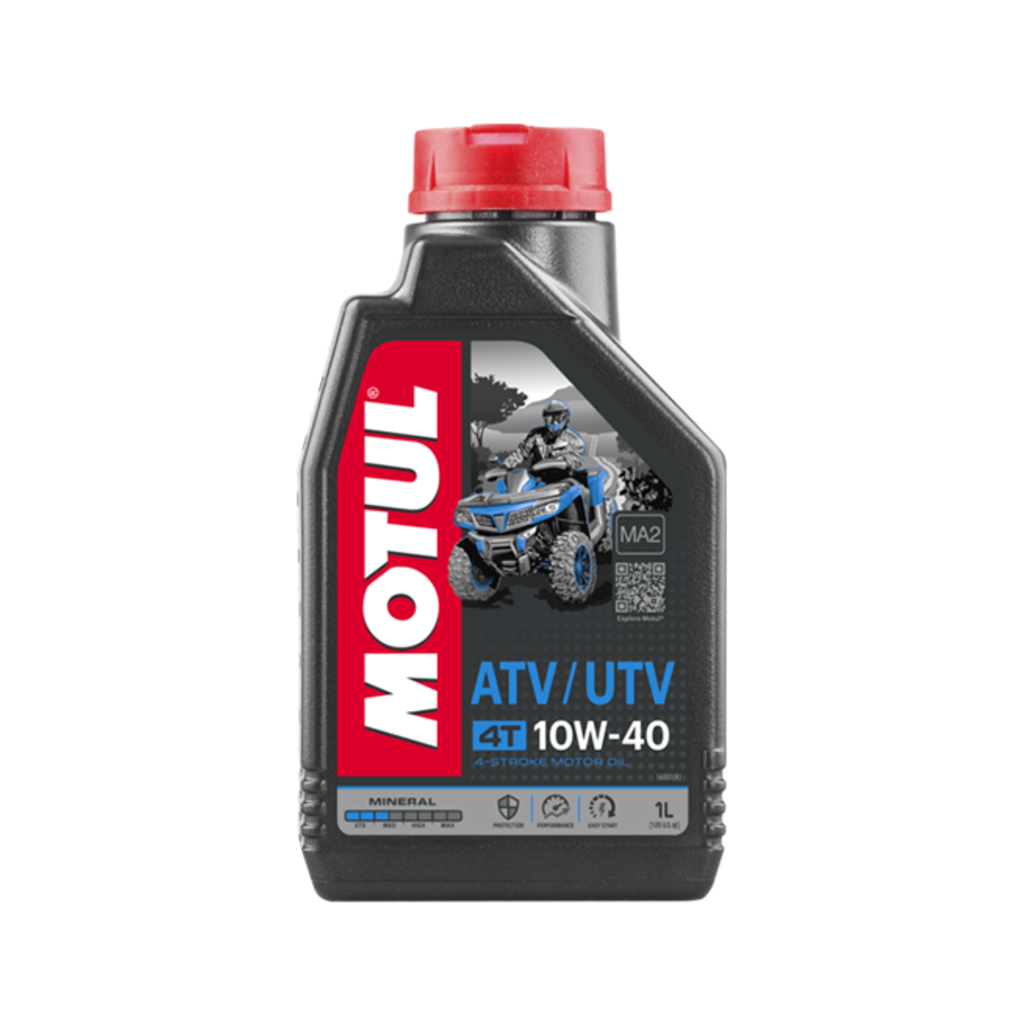 MOTUL Масло моторное MOTUL ATV UTV 10W-40 4Т, 1 л. (105878)