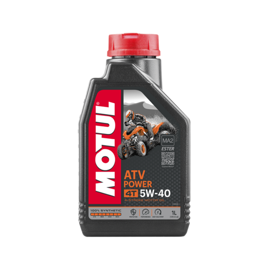 MOTUL Масло моторное MOTUL ATV Power 5W-40 4Т, 1 л. (105897)