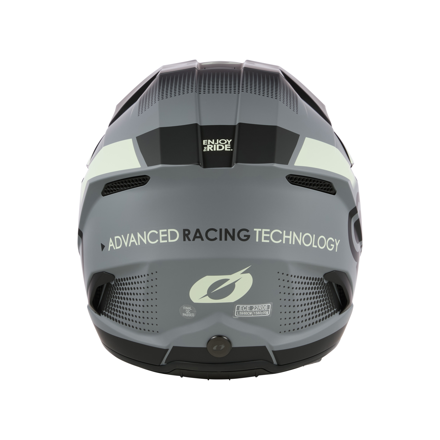 Шлем кроссовый O'NEAL 3Series Vision V.24 (серый/черный, M)