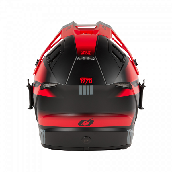 Шлем кроссовый O'NEAL EX-SRS Hitch V.24 (красный/черный, S)