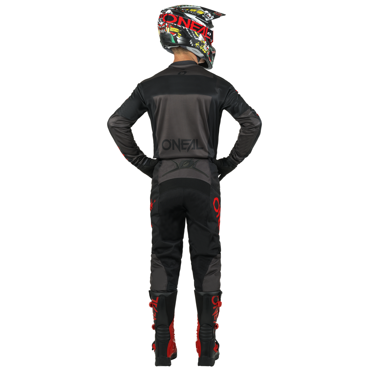 Штаны кросс-эндуро O'NEAL Element Racewear V.25, мужской(ие) (черный/серый, 34/50)