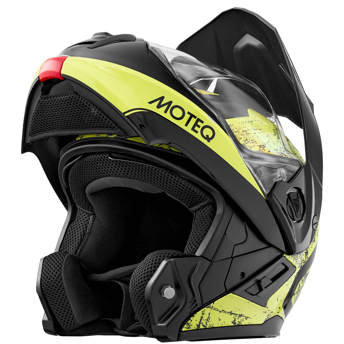 Мотошлем модуляр MOTEQ Gemmy, глянец