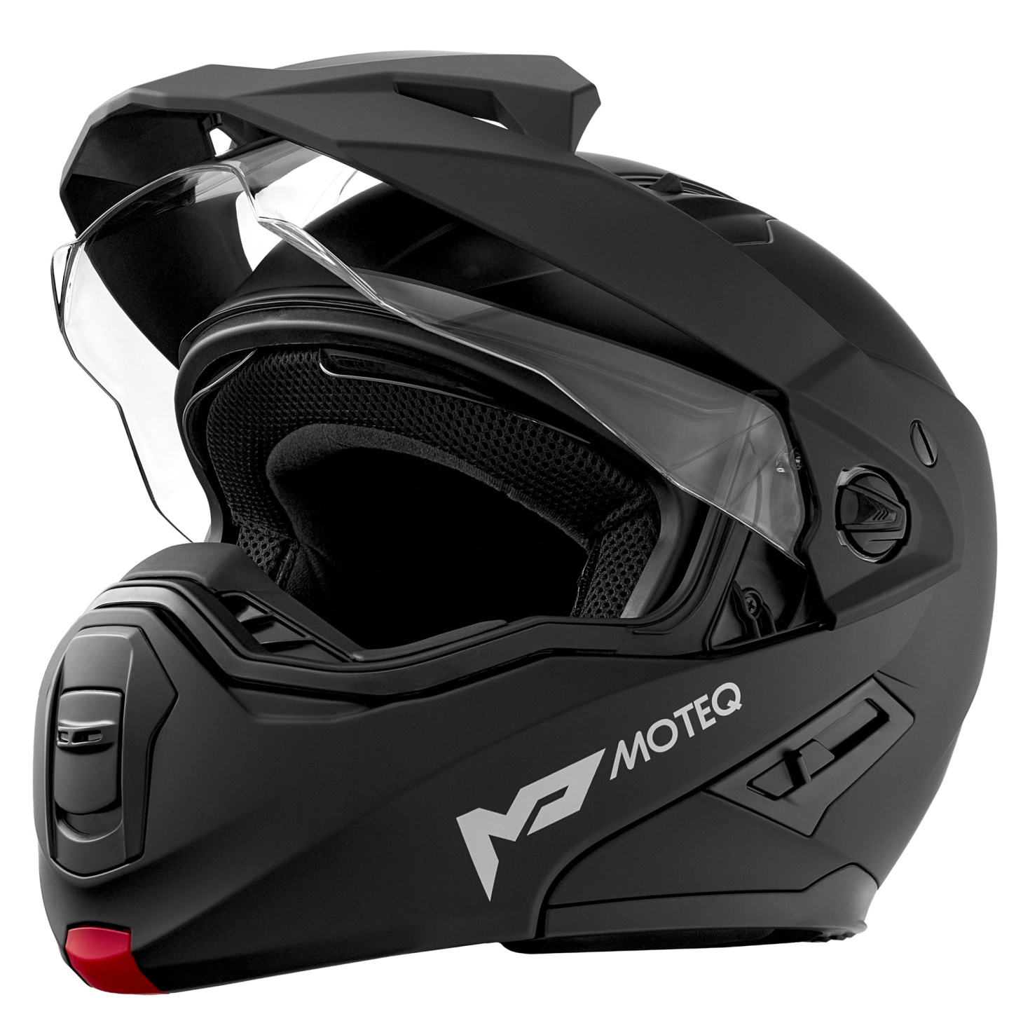 Мотошлем модуляр MOTEQ Mist, мат.