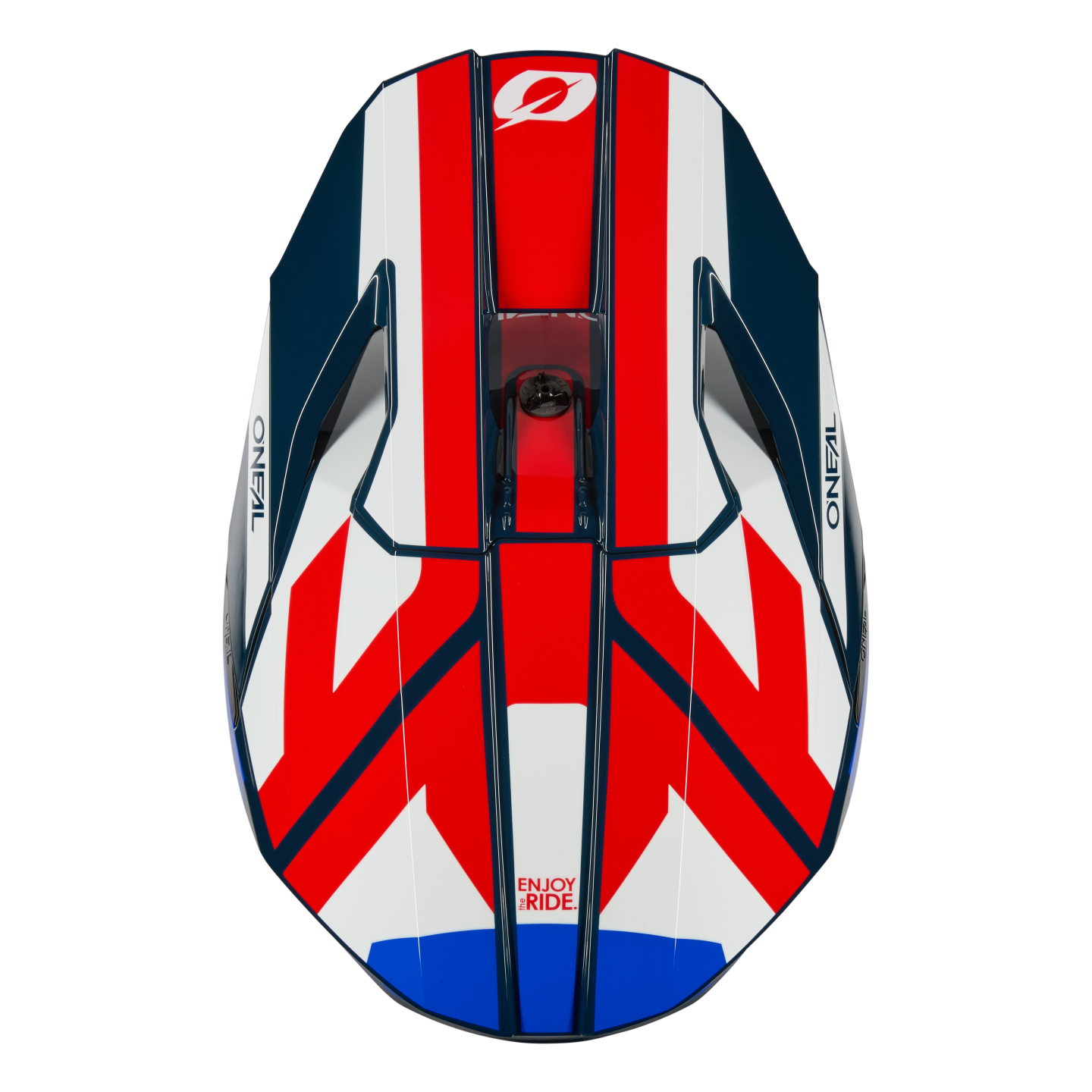 Шлем кроссовый O'NEAL 3Series Ride V.25 (синий/белый, S)