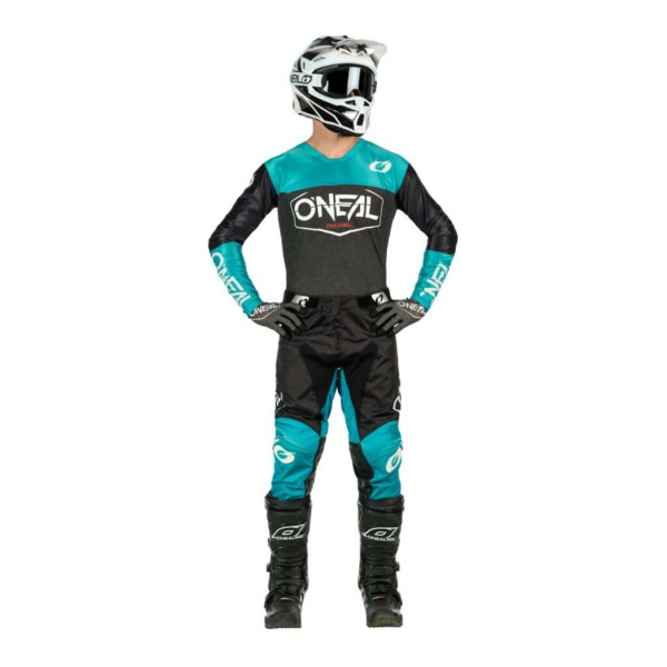 Штаны кросс-эндуро O'NEAL Mayhem Hexx, мужской(ие) (бирюзовый/черный, 30-30)