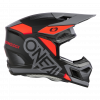 Шлем кроссовый O'NEAL 3Series Vision V.24 (серый/красный, XL)