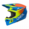 Шлем кроссовый O'NEAL 3Series Solid V.24 (синий/желтый, L)