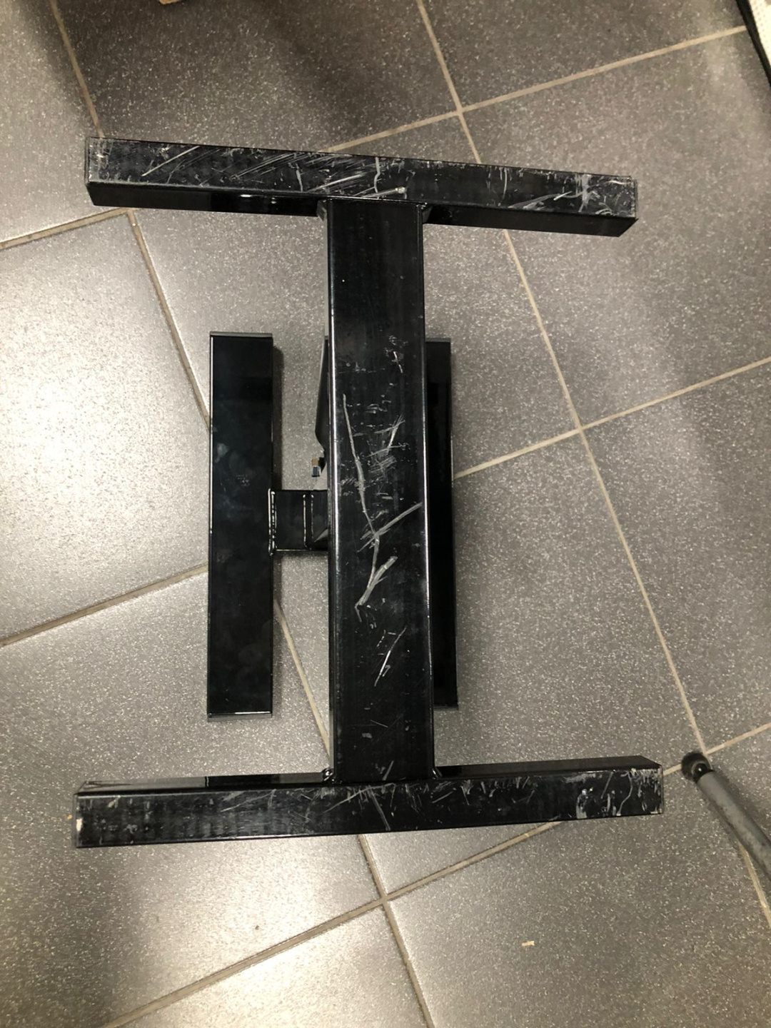 Подставка подъемник МТР с демпфером для кросс/эндуро мотоцикла, царапины после тестов