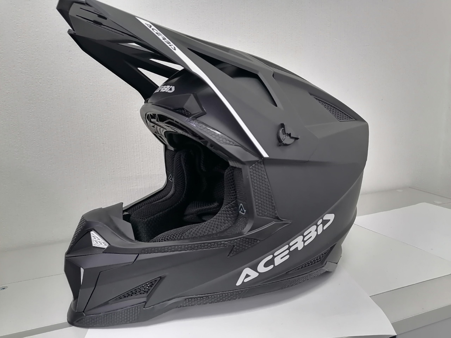 Мотошлем Кроссовый Acerbis T711 Black 2 L