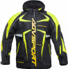 Куртка снегоходная AGVSPORT Arctic II, мужской(ие) (черный/желтый, L)