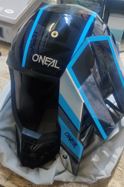 Шлем кроссовый O'NEAL 3Series Vision, S, без болтов козырька