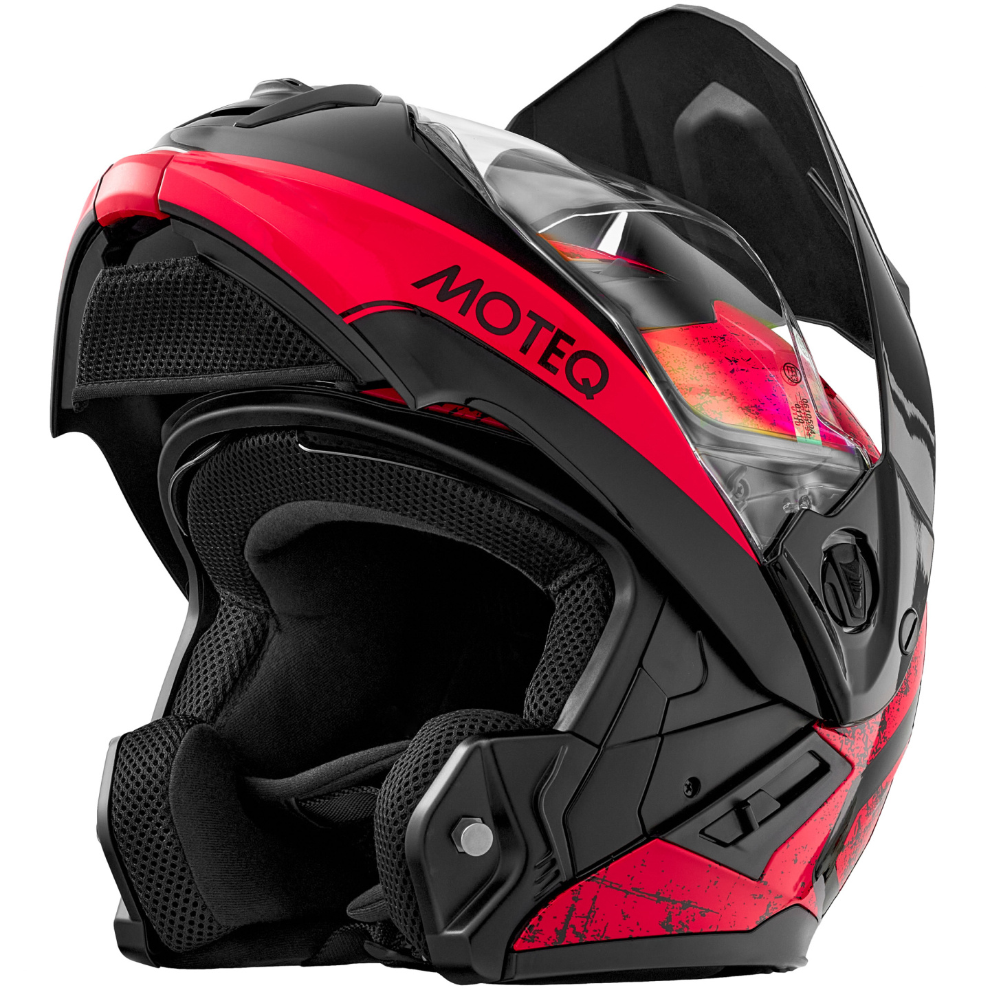 Мотошлем модуляр MOTEQ Bloom, глянец