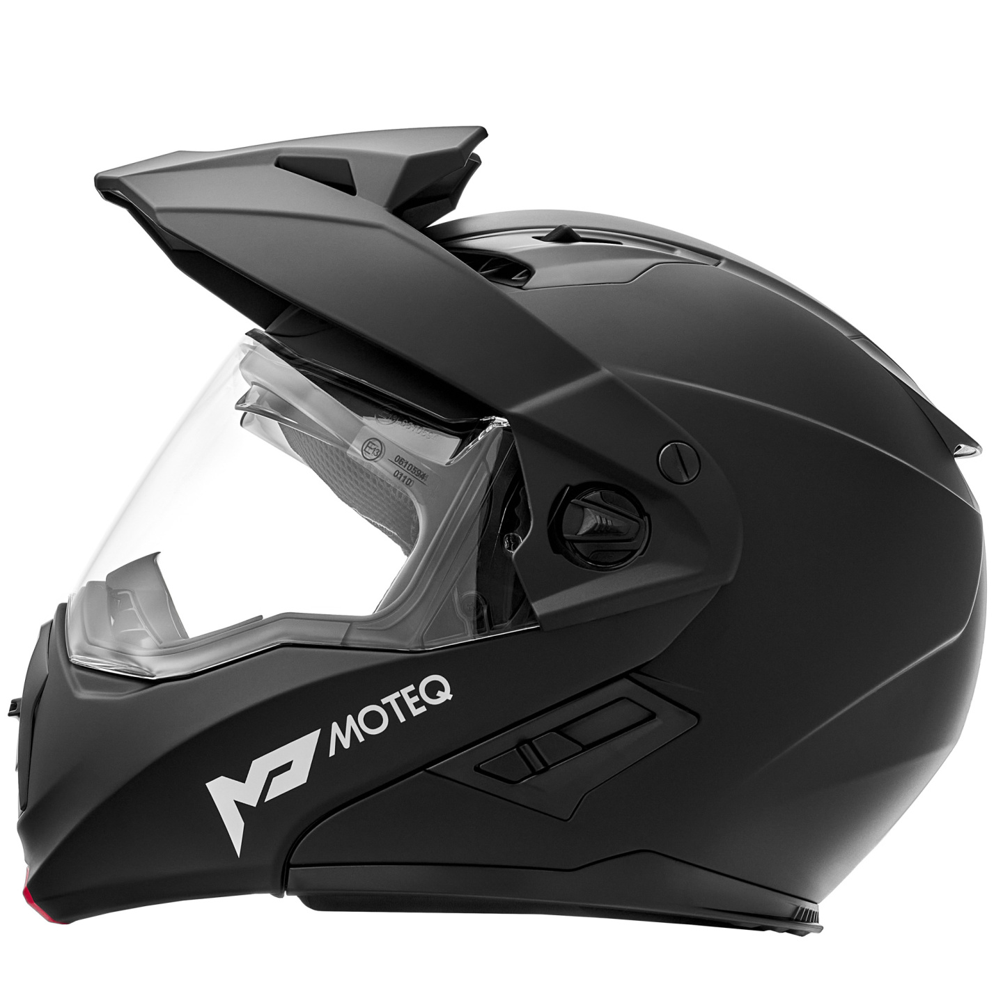 Мотошлем модуляр MOTEQ Mist, мат.