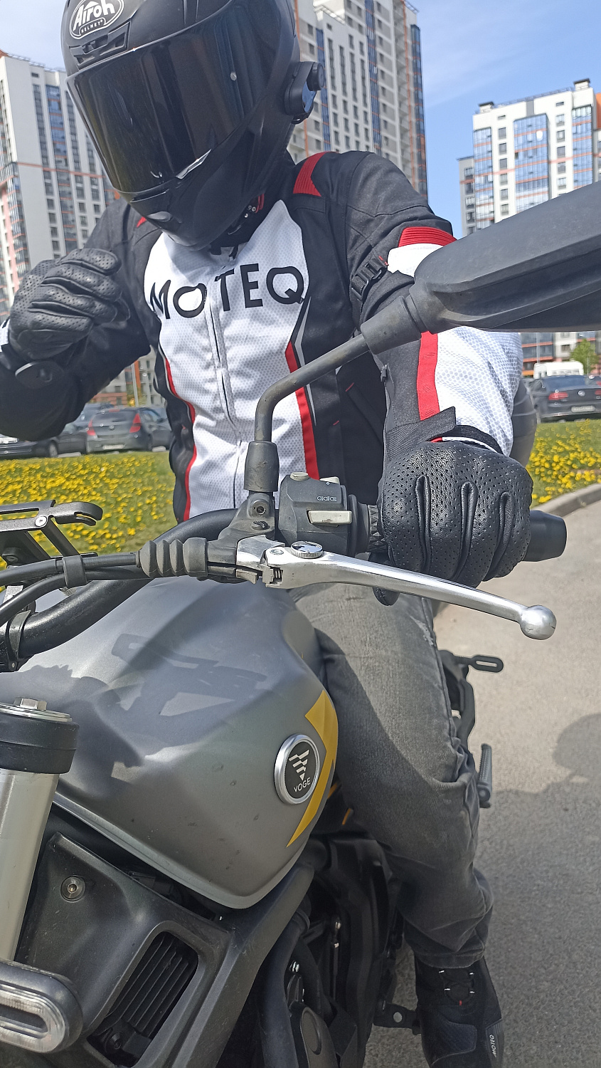 Мотоперчатки MOTEQ Nipper перфорация, мужской(ие)