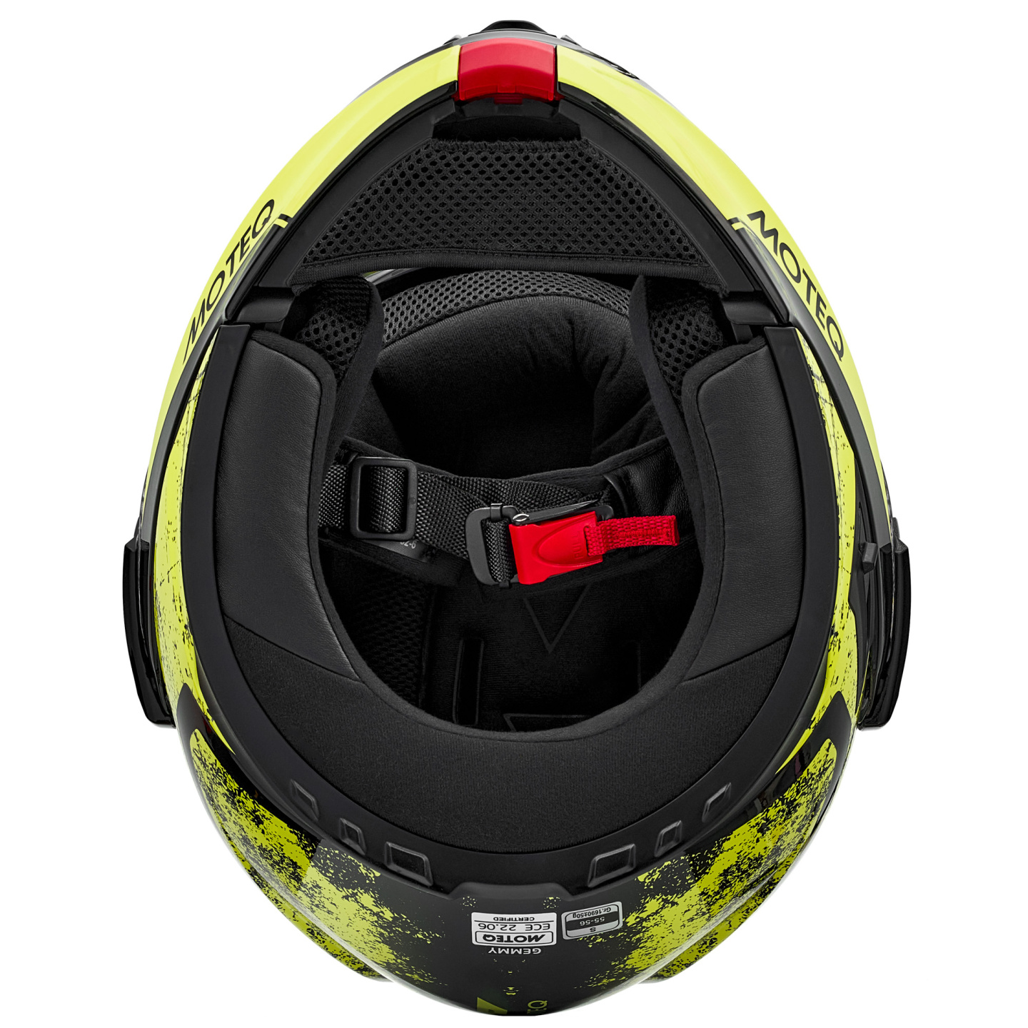 Мотошлем модуляр MOTEQ Gemmy, глянец