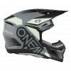 Шлем кроссовый O'NEAL 3Series Vision V.24 (серый/черный, M)