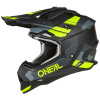 Мотошлем кроссовый O'NEAL 2Series Spyde V.23 (серый/желтый, S)