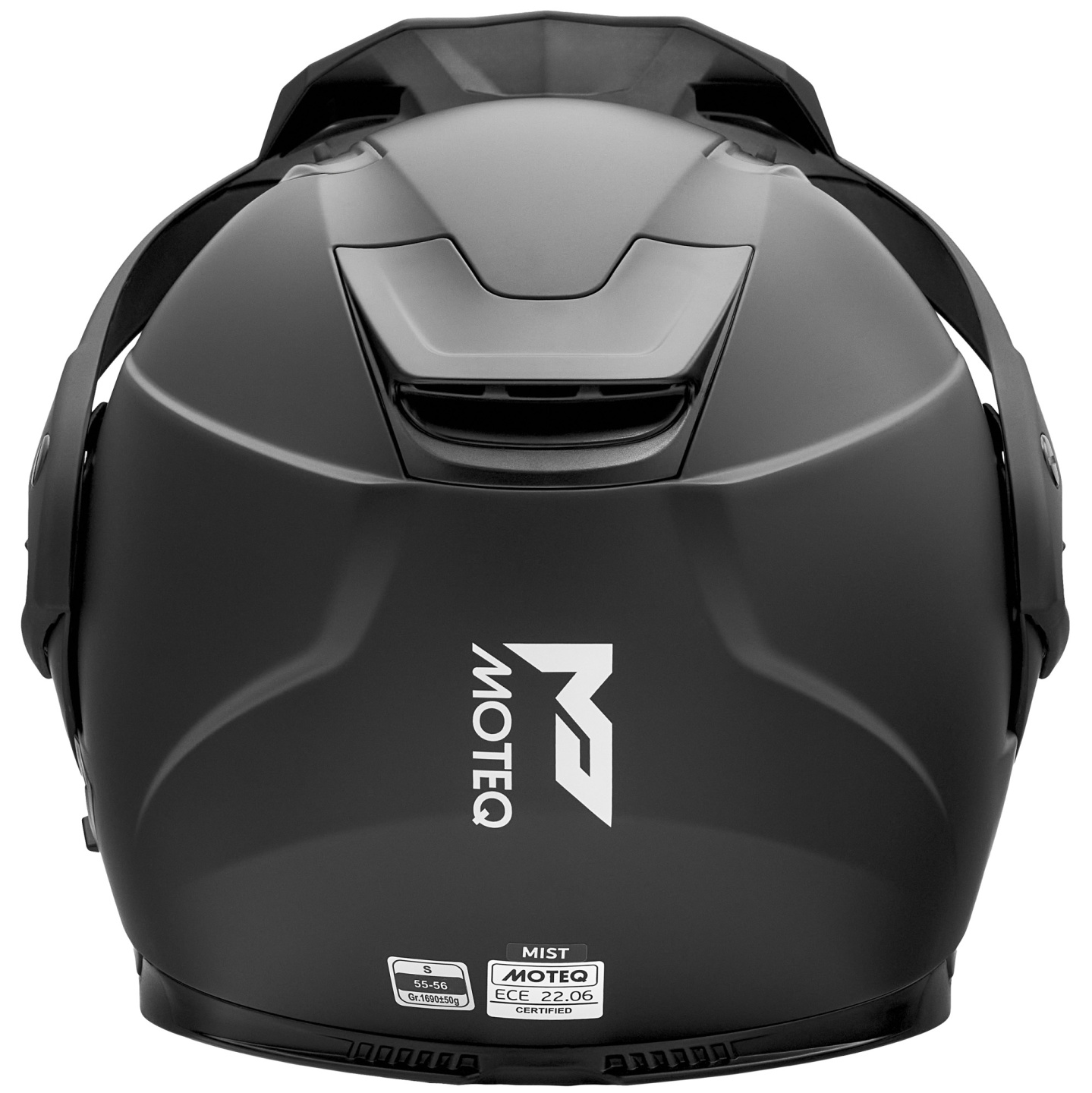 Мотошлем модуляр MOTEQ Mist, мат.